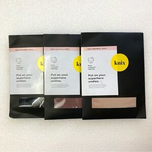 Knix Super Leakproof High Rise Panties - 3Pk Size XS